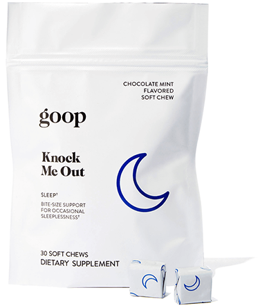 goop Wellness knock me out