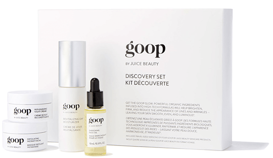 GOOP BY JUICE BEAUTY discovery set