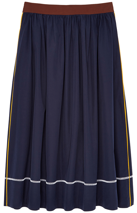Marni A-Line Poplin Skirt