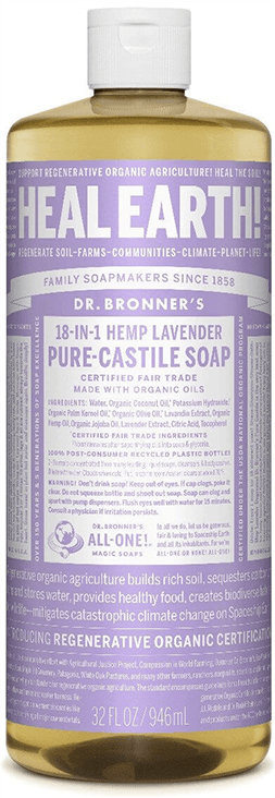 Dr. Bronner’s Pure-Castile Liquid Soap