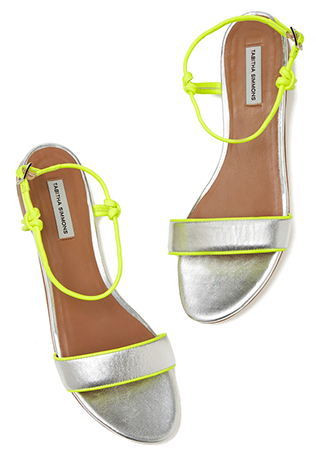 Tabitha Simmons Bungee Flat Sandals