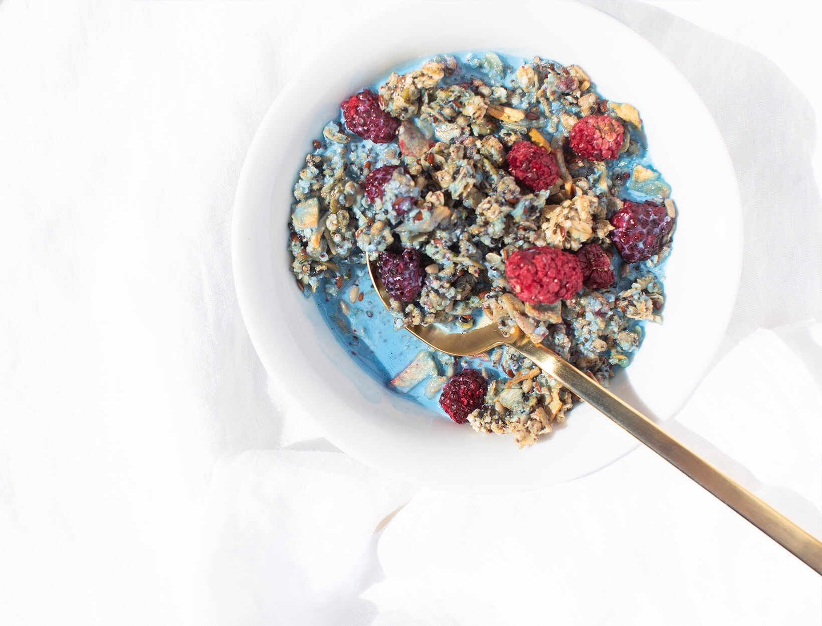 Superseed Muesli with Blue Lavender Mylk