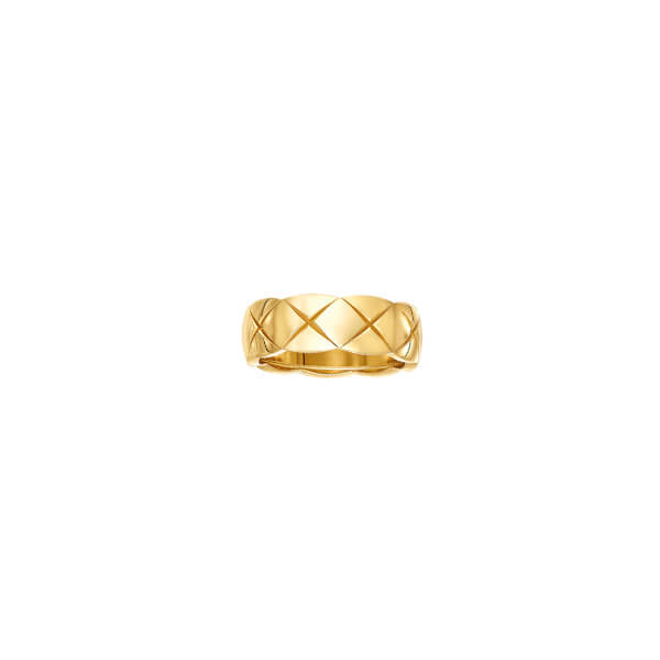 CHANEL small gold ring