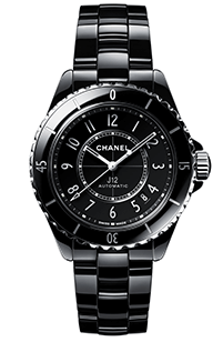 CHANEL black J12 watch