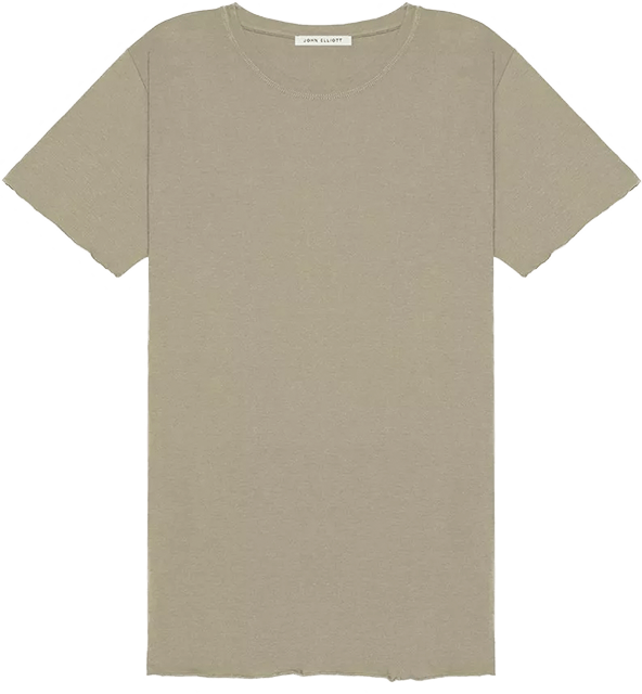 Light brown short sleeve men's casual t-shirt