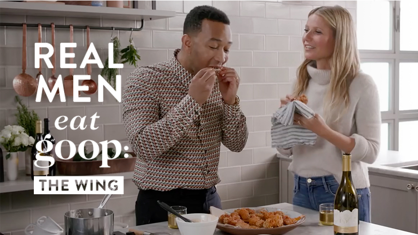 Real Men Eat goop: The Wing