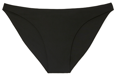Black bikini bottoms