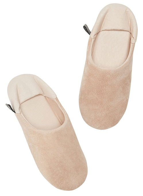 Morihata Washable Leather Room Shoes Slippers