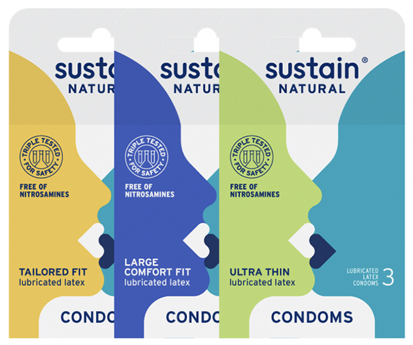 Sustain Condom Variety Gift Set