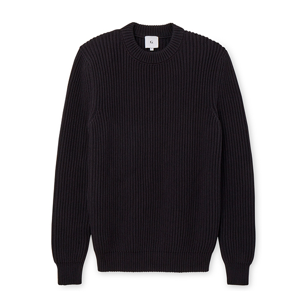 G. Label Mike Ribbed Boat Sweater
