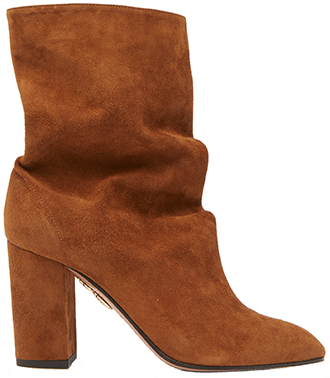 Aquazzura Boogie Suede Ankle Boots