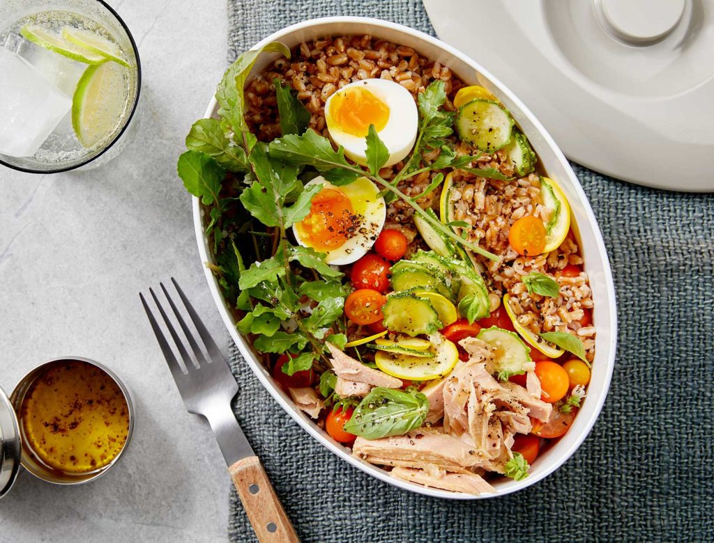 Farro and Tuna Bowl