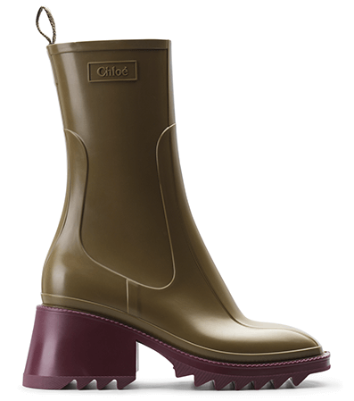chloe rain boots