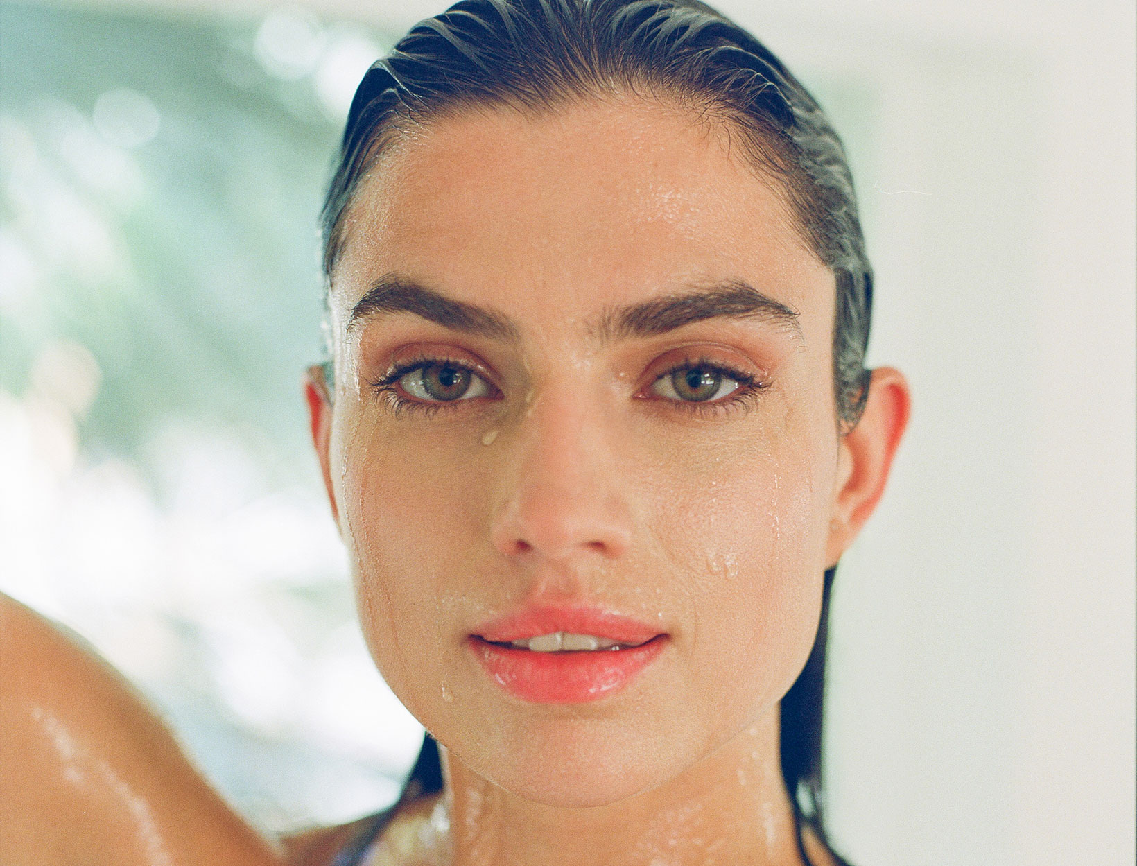 woman in water