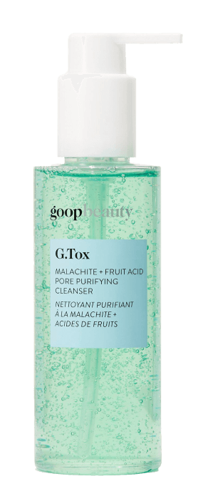 goop Beauty G.Tox Malachite Fruit Acid Pore Purifying Cleanser