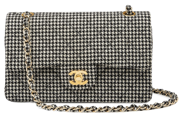 What Goes Around Comes Around Chanel Houndstooth 2.55 9