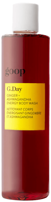 goop Beauty G.Day Ginger + Ashwagandha Energy Body Wash