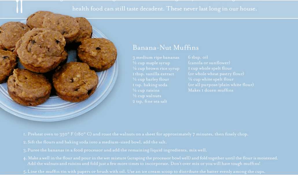 banaan noten muffins recept