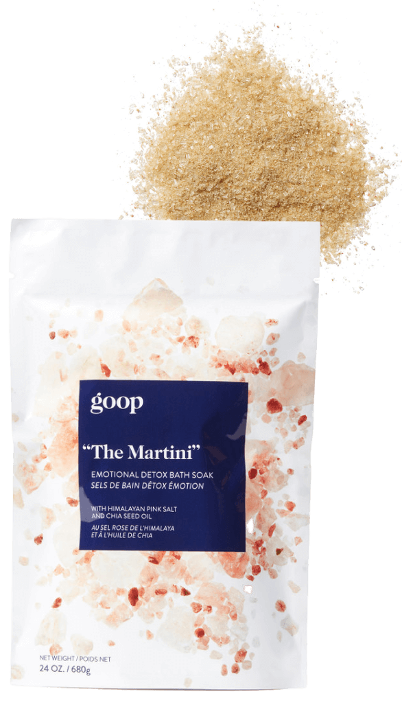 goop beauty “THE MARTINI” EMOTIONAL DETOX BATH SOAK