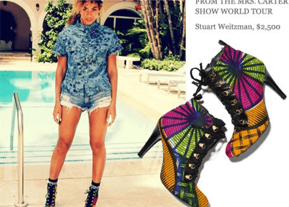 beyonce shoes