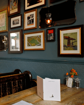 table at the engineer