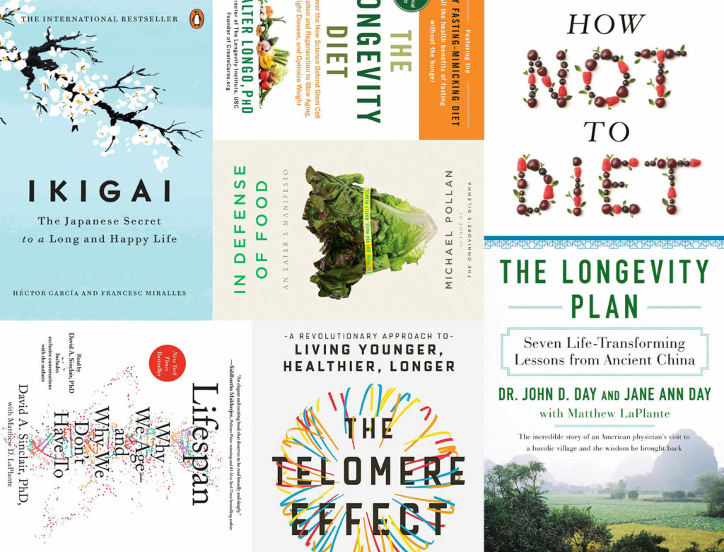 7 Practical Books about Diet, Lifestyle, and Aging Well
