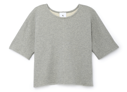 G. Sport CROPPED TUNNEL-SLEEVE TOP