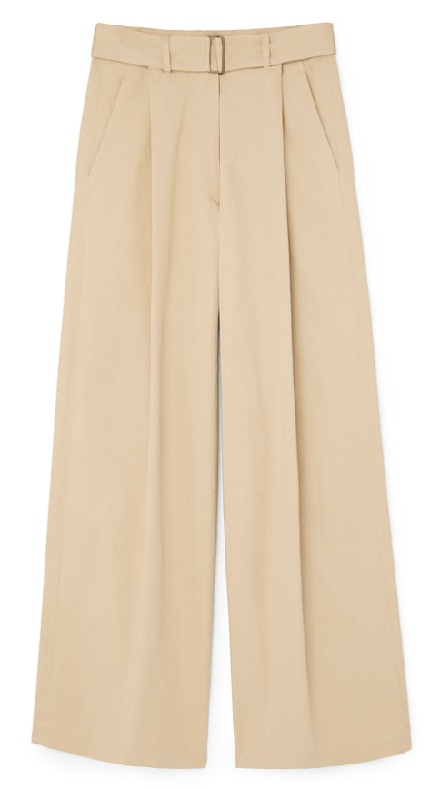 G. Label seamus high-waisted pleated pants