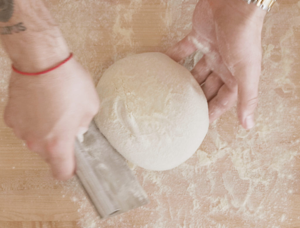 Pizza Dough Ball Scraper