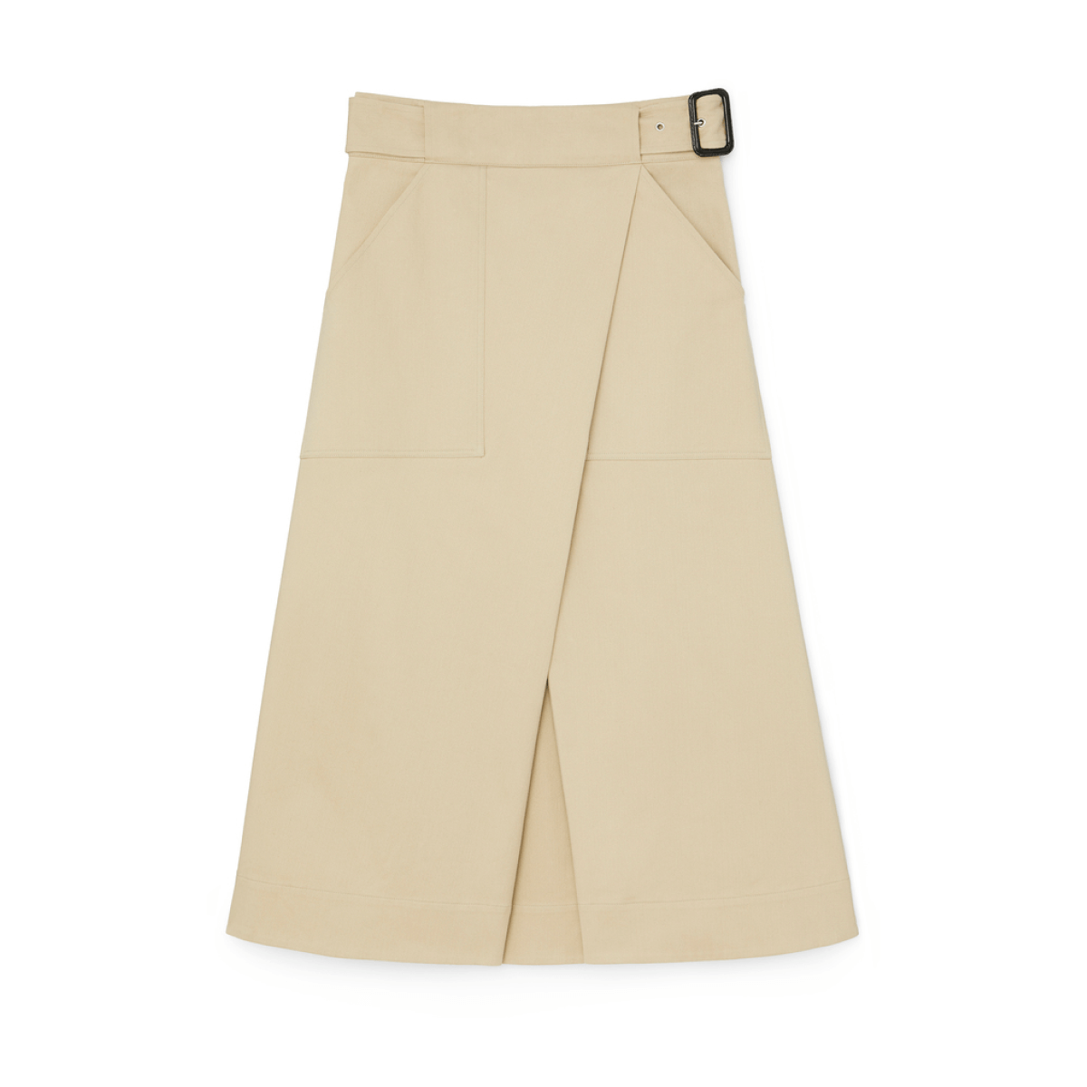 G. Label hall cotton wrap skirt