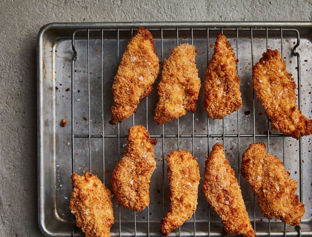 classic homemade chicken strips