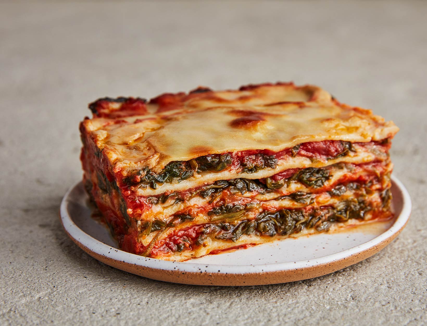 Easy Spinach Lasagna with Cauliflower Béchamel Recipe | goop