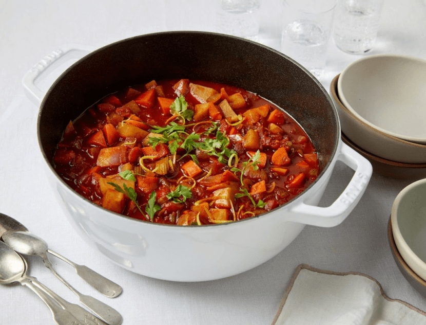 immune boosting soup in a pot