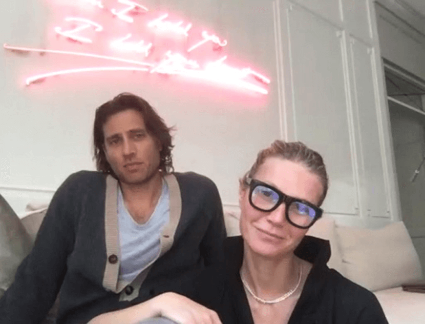 Gwyneth and Brad Falchuk