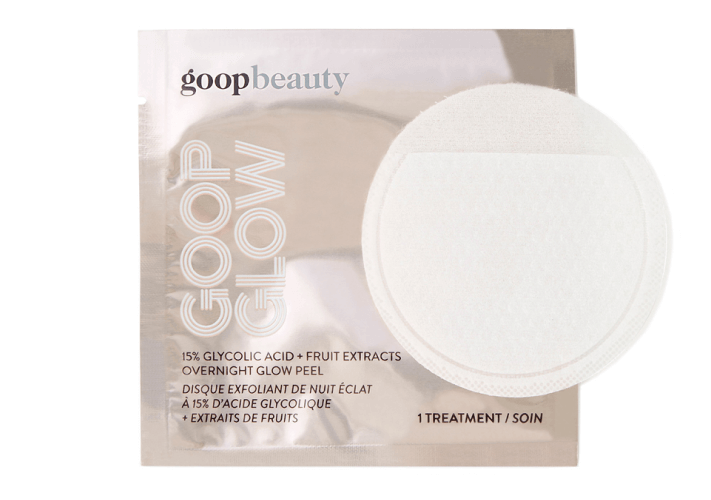goop Beauty GOOPGLOW 15% GLYCOLIC acid OVERNIGHT GLOW PEEL