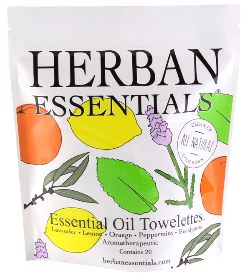 Herban Essentials ESSENTIAL OIL TOWELETTES