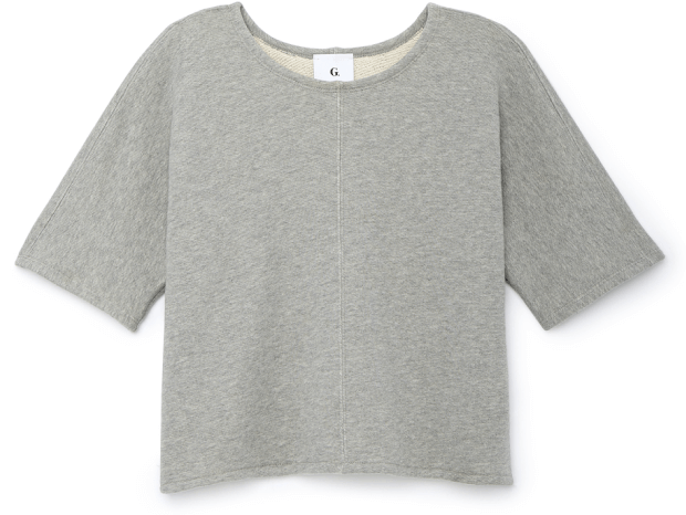 Cropped Tunnel-Sleeve Top