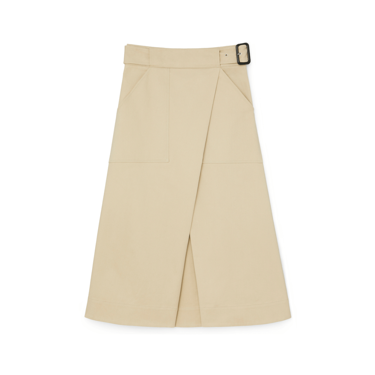  G. Label hall cotton wrap skirt