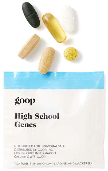 goop wellness high school genes