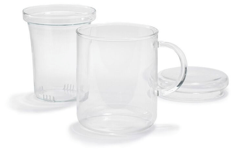 Trendglas JENA German Glass Tea Cup with Strainer