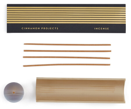goop x Cinnamon Projects goop Exclusive Agate Burner + Incense Set