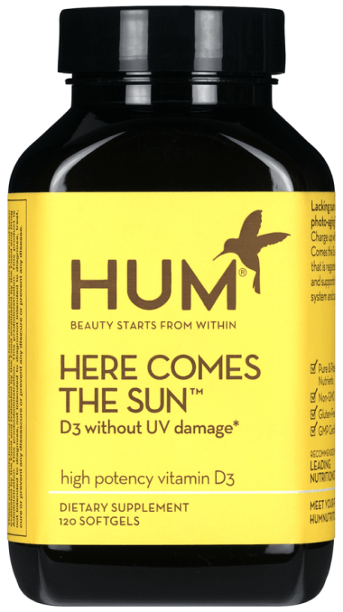 HUM NUTRITION HERE COMES THE SUN HIGH-POTENCY VITAMIN D3