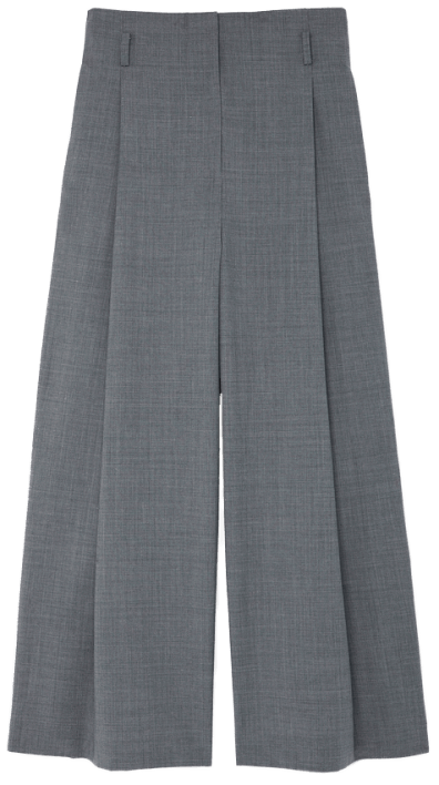 G. Label VASQUEZ HIGH-WAISTED PLEATED CULOTTES