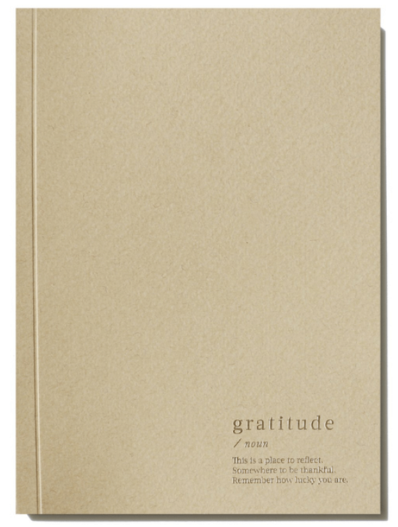 An Organised Life Gratitude Lined Notebook