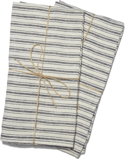 Caravan Boat Stripe Towels