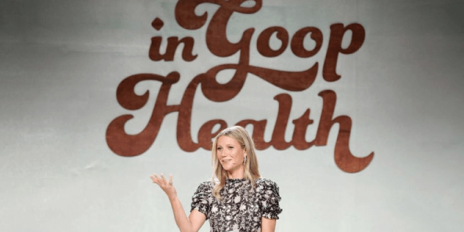 Gwyneth at In goop health