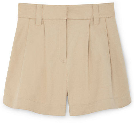 G. Label HEATHER SIDE-SNAP SHORTS 