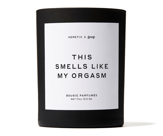 Heretic x goop This Smells Like My Orgasm Candle