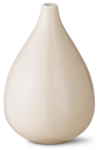 Anne Black Contain Drop Vase, Tall