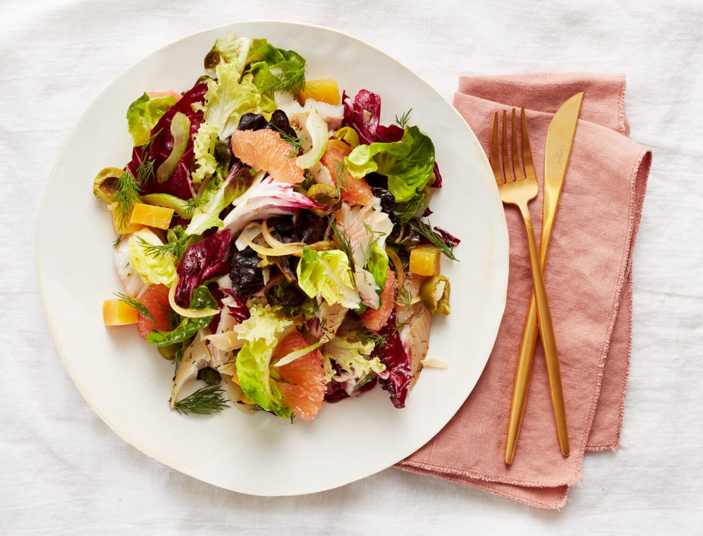 Smoked Trout Salad with Grapefruit and Beets Recipe | goop